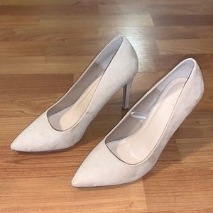 Forever 21 tan suede heels